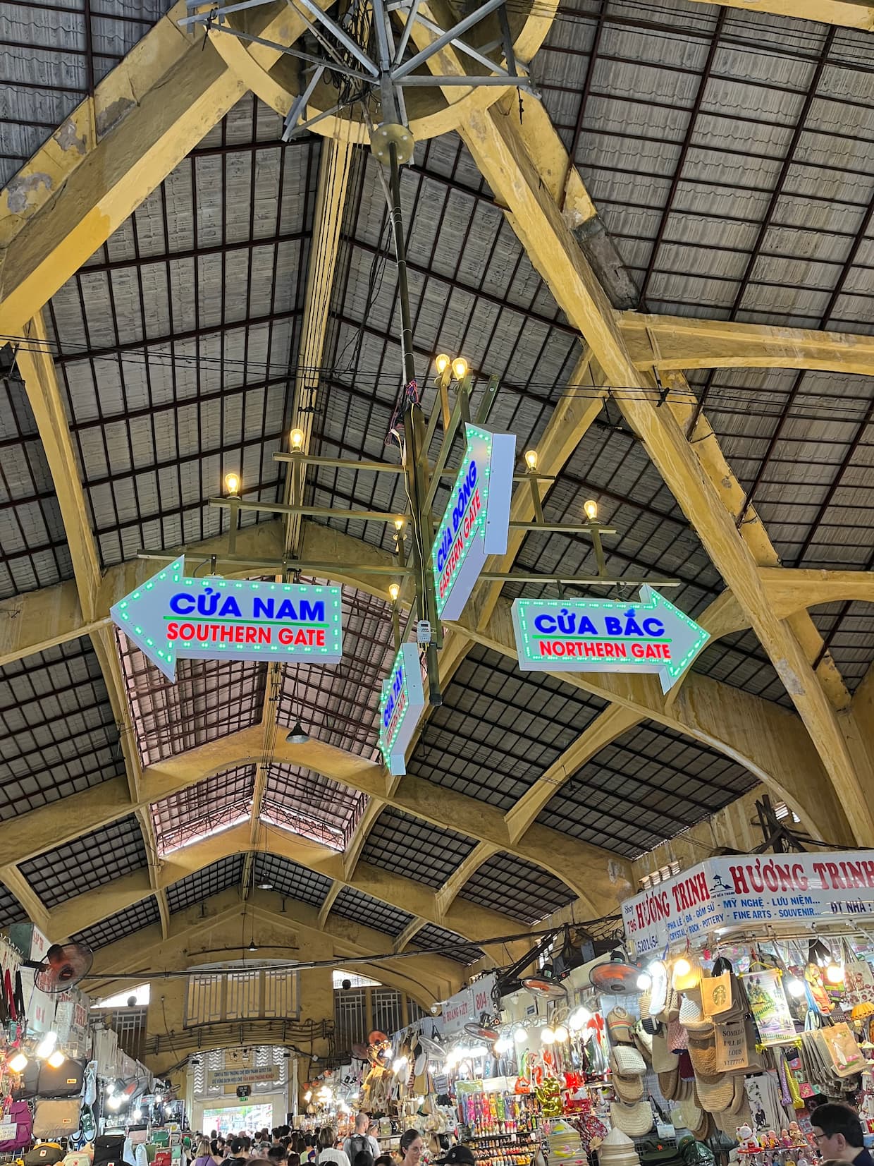Ben Thanh Market Sign
